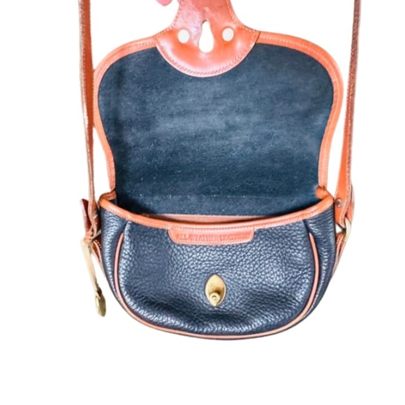 Dooney & Bourke Black and Tan Crossbody Bag - Picture 3 of 5